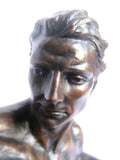 Art Deco Bronze Sculpture "Le Bendeur' by Jean de Roncourt - Yesteryear Essentials
 - 2