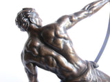 Art Deco Bronze Sculpture "Le Bendeur' by Jean de Roncourt - Yesteryear Essentials
 - 12