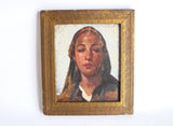 Antique Oil on Copper Portrait Painting of Lady by Simone - Yesteryear Essentials
 - 12