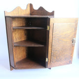 Antique Bathroom Wall Corner Cabinet - Yesteryear Essentials
 - 2