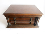 Antique Victorian Oak Silverware Chest - Yesteryear Essentials
 - 6