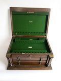 Antique Victorian Oak Silverware Chest - Yesteryear Essentials
 - 8