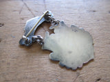 Antique Silver WCTU Cigarettes Must Go Pin Medal - Yesteryear Essentials
 - 3