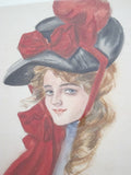 Vintage Fisher Girl Painting - Reva from The Ladies Journal - Yesteryear Essentials
 - 5