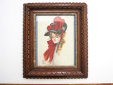 Vintage Fisher Girl Painting - Reva from The Ladies Journal - Yesteryear Essentials
 - 12