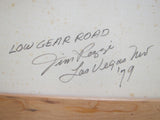 Oil Painting, Western Art, Jim Rozzi Wells Fargo Stagecoach "Low Gear Road" - Yesteryear Essentials
 - 10