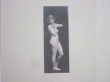 Pair of 1920s Albert Arthur Allen Silver Gelatin Framed Nude Photographs - Yesteryear Essentials
 - 4