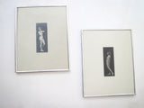 Pair of 1920s Albert Arthur Allen Silver Gelatin Framed Nude Photographs - Yesteryear Essentials
 - 6