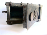 Victorian French Cast Iron Bound Strong Box by Bauche Brevete - Yesteryear Essentials
 - 10
