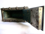 Victorian French Cast Iron Bound Strong Box by Bauche Brevete - Yesteryear Essentials
 - 4
