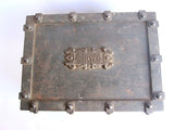 Victorian French Cast Iron Bound Strong Box by Bauche Brevete - Yesteryear Essentials
 - 12