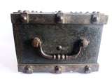 Victorian French Cast Iron Bound Strong Box by Bauche Brevete - Yesteryear Essentials
 - 7