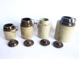 Set of 4 Antique Earthenware Storage Jars by The Weir Company - Yesteryear Essentials
 - 11