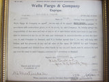 1911 Wells Fargo Branch Money Order Agents Agreement - Yesteryear Essentials
 - 8
