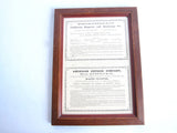 1852 Wells Fargo Framed Original Advertisement - Yesteryear Essentials
 - 11