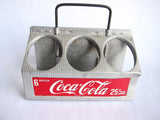 Vintage Aluminum Coca Cola Tray and Bottles - Yesteryear Essentials
 - 2