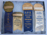1930s California WCTU Ribbons - Yesteryear Essentials
 - 2