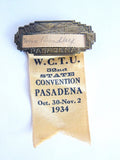 1930s California WCTU Ribbons - Yesteryear Essentials
 - 5
