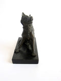 Antique Metal Molossian Hound Dog Sculpture - Yesteryear Essentials
 - 10