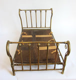 Primitive Salesmans Sample Miniature Brass Bed - Yesteryear Essentials
 - 2
