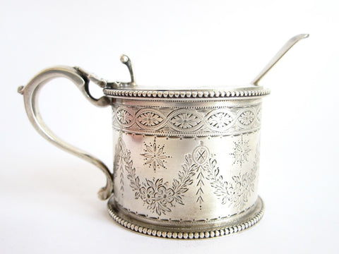 Antique Sterling Silver Mustard Pot - Yesteryear Essentials
 - 1