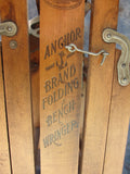 Antique Anchor Brand Folding Bench Wringer by Lovell Mfg - Yesteryear Essentials
 - 5