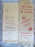 Victorian WCTU Ribbons - 1800s - Yesteryear Essentials
 - 4