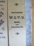 1890s Victorian WCTU Ribbons Display - Yesteryear Essentials
 - 4