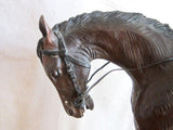 Vintage Spelter Metal Horse Figurine with Jockey - Yesteryear Essentials
 - 10