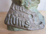 Sheherezade Bronzed Mille et Une Nuits Sculpture - after Emmanuel Villanis - Yesteryear Essentials
 - 5