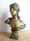 Sheherezade Bronzed Mille et Une Nuits Sculpture - after Emmanuel Villanis - Yesteryear Essentials
 - 10
