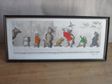 1930's signed Boris O Klein Canine Hand Colored Print - 'Sus au Curieux' - Yesteryear Essentials
 - 8