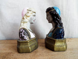 1920's Decorative Bronze Clad Beatrice Bookends by the Armor Bronze Co - Yesteryear Essentials
 - 3