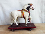 Antique Pair of Folk Art Primitive Horses - Yesteryear Essentials
 - 2