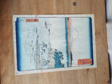 Antique Japanese Woodblock Print by Hiroshige (1797-1858) ~ 36 View of Fuji - Yesteryear Essentials
 - 8