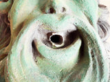 Vintage Garden Decor Stone Greenman Wall Fountain Sculpture - Yesteryear Essentials
 - 11