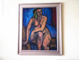 Vintage Mid Century Oil Painting by Beatrice Roitman Metrick - Yesteryear Essentials
 - 1