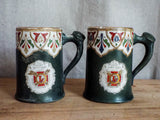 Antique Ceramic Leisy Brewing Co Beer Mugs & Pitcher - Yesteryear Essentials
 - 3