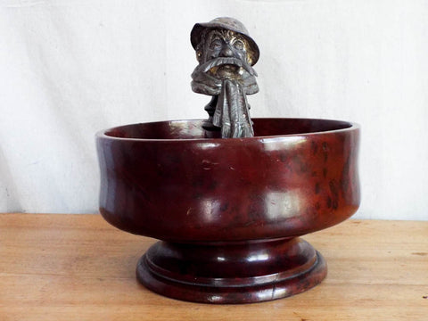 Antique Bronze Bruce Bairnsfather 'Old Bill' Hood Ornament - Yesteryear Essentials
 - 1