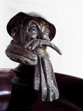 Antique Bronze Bruce Bairnsfather 'Old Bill' Hood Ornament - Yesteryear Essentials
 - 10