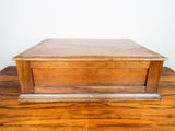Antique Clarks ONT Wooden 2 Drawer Sewing Spool Display Cabinet Box - Yesteryear Essentials
 - 5
