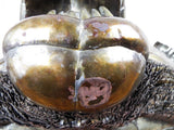 Vintage Signed Sergio Bustamante Lifesize Tiger Head Copper & Brass Sculpture 12/100 - Yesteryear Essentials
 - 4