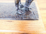 Vintage Bronze Horse & Cowboy Figurine Statue by Millar 188/200 1980 - Yesteryear Essentials
 - 5