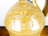 Antique English1 Gallon Crock Jug ~ H Inwood Grocer, Luton - Yesteryear Essentials
 - 2