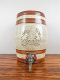 Antique Doulton Crock Gin Keg ~ Royal Coat of Arms - Yesteryear Essentials
 - 6