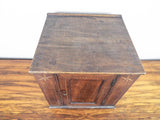 Antique Primitive Wooden Mahogany Cabinet Case With Secret Drawers - Yesteryear Essentials
 - 4