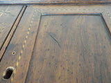 Antique Primitive Wooden Mahogany Cabinet Case With Secret Drawers - Yesteryear Essentials
 - 9