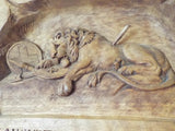Vintage Wooden Carved Lion of Lucerne Wall Art - Yesteryear Essentials
 - 5