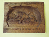 Vintage Wooden Carved Lion of Lucerne Wall Art - Yesteryear Essentials
 - 11