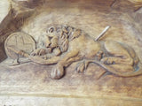 Vintage Wooden Carved Lion of Lucerne Wall Art - Yesteryear Essentials
 - 7